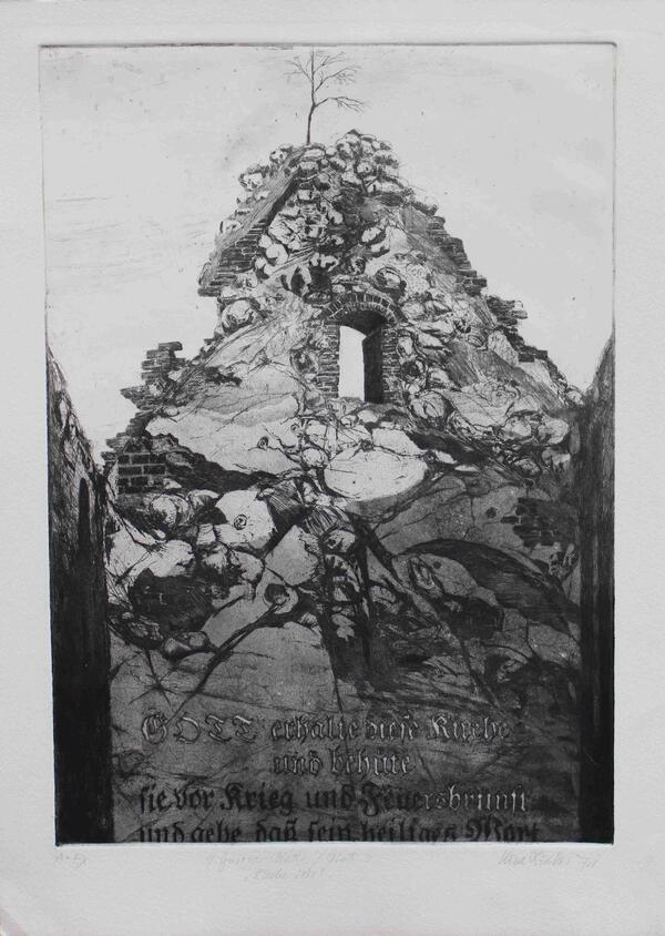 Bild vergr&ouml;&szlig;ern: Gusower Bl�tter III: Kirche